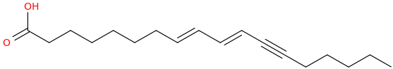 8,10 octadecadien 12 ynoic acid, (8e,10e) 